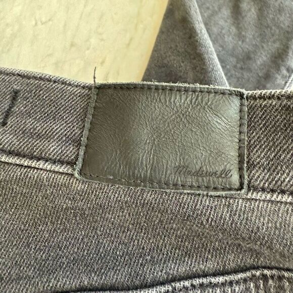 Madewell 10” high rise skinny washed black jeans size 27 - Picture 9 of 9